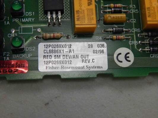 EMERSON CL6886X1-A1 12P0269X012 অ্যানালগ টার্ম প্যানেল, ব্র্যান্ড নতুন এবং মূল।