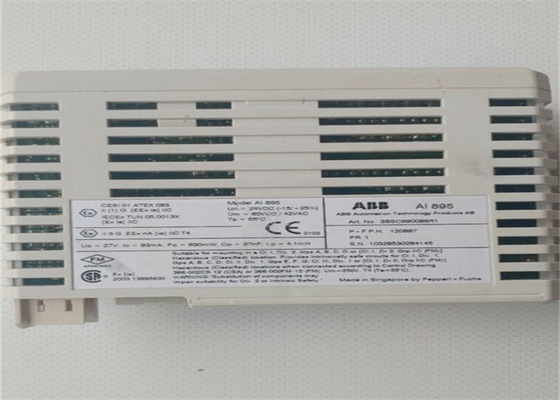 ABB AI895 3BSC690086R1 অ্যানালগ ইনপুট মডিউল 1X8 Ch অভ্যন্তরীণ নিরাপত্তা এবং হার্ট সহ