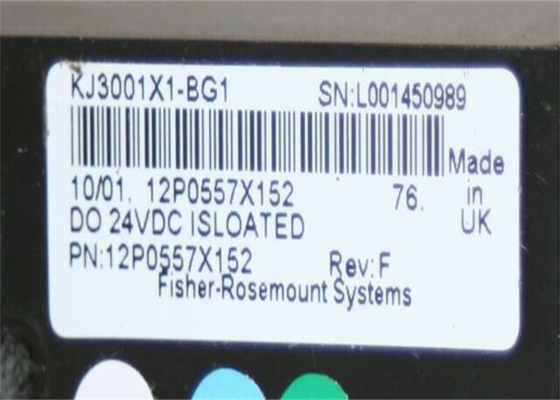 Emerson DeltaV DELTAV KJ3001X1-BG1, VE4002S1T1, 12P0557X152 DO, 8-চ্যানেল, 24 VDC, আইসোলেটেড কার্ড ডিজিটাল ইনপুট মডিউল