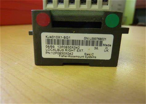Emerson DeltaV KJ4010X1-BG1 12P0830X042 লোকাল বাস রাইট এক্সটেনশন রিডানডেন্ট পাওয়ার সাপ্লাই মডিউল