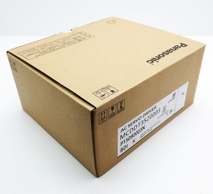 প্যানাসনিক সার্ভো ড্রাইভার 30A 240V লোড লিড ফ্রি স্ট্যাটাস RoHS কমপ্লায়েন্ট MCDDT3520003