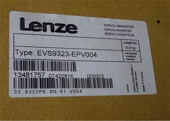 Lenze EVS9323-EPV004 সার্ভো কন্ট্রোলার 9300 সিরিজ 400/480 VAC সার্ভো পজিশন কন্ট্রোলার