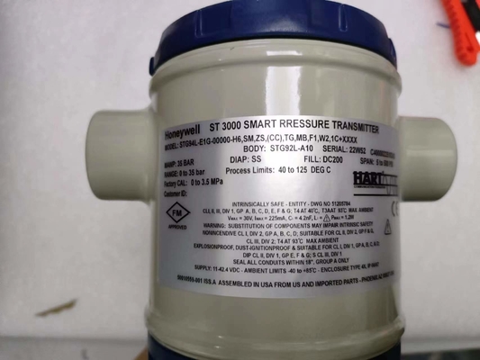 হানিওয়েল STG94L-E1G-00000- H6,SM,ZS,(CC),TG,MB,F1,W2,1C+XXXX স্মার্ট প্রেসার ট্রান্সমিটার