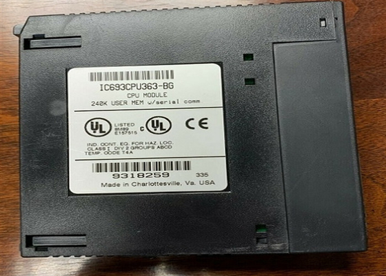 GE FANUC IC693MDL648 সাধারণ স্ক্যান রেট সিরিজ 90-30 প্রসেসর মডিউল