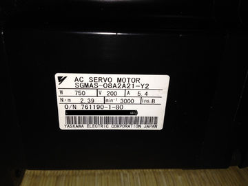পরিবর্তনশীল গতি Servo মোটর শিল্প, Sgmas 08a2a21 Y2 750w Servo মোটর