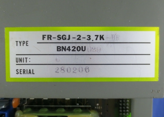 Mitsubishi FR-SGJ-2-3.7K-BR ড্রাইভ-এসি স্পিন্ডল ওভারভিউ 200V 3.7kW স্ট্যান্ডার্ড সিরিজ