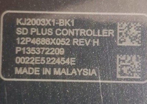 KJ2003X1-BK1 SD প্লাস কন্ট্রোলার -40-70DEG C 1.4AMP MAX 5VDC 1.25 পাউন্ড