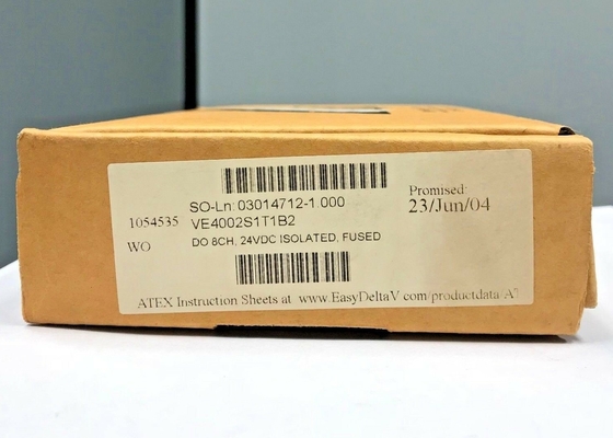 ইমারসন VE4002S1T1B2 ইনপুট মডিউল 8CH 24VDC বিচ্ছিন্ন W / টার্মিনাল ব্লক