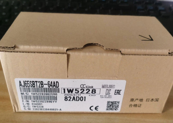 AJ65SBT2B-64AD Mitsubishi ইউনিভার্সাল মডেল রিডন্ড্যান্ট পাওয়ার সাপ্লাই মডিউল