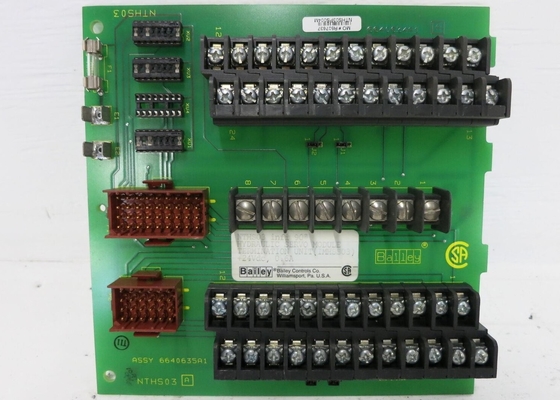 ABB NTHS03 IM টার্মিনেশন ইউনিট ২৪ VDC ফাস্টন কানেক্টর চারটি ডিপশান্ট সকেট