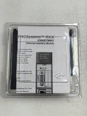 IC695ETM001 Emerson Ethernet module high-speed communication supports hot swapping and redundancy