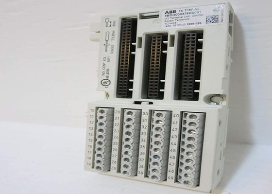 ABB TU715F 3BDH000378R0001 TU 715F I O টার্মিনাল ইউনিট 24 VDC কমিউনিকেশন মডিউল