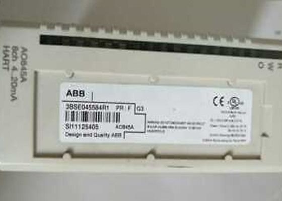 একক/অপ্রয়োজনীয় অ্যাপ্লিকেশনের জন্য ABB AO845A এনালগ আউটপুট 3BSE045584R1