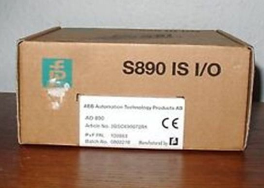 AO890 3BSC690072R1 এনালগ আউটপুট মডিউল IS 8 Ch 20mA RL Max 750 Ohm মডিউল সমাপ্তি