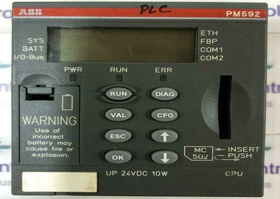 PM592-ETH 1SAP150200R0271 AC500 PLC প্রোগ্রামেবল লজিক কন্ট্রোলার 4MB ইথারনেট