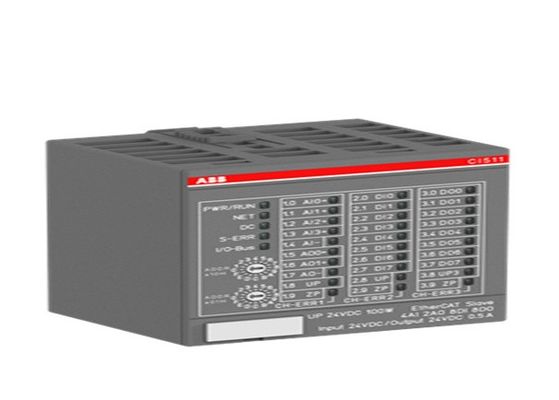 CI511-ETHCAT 1SAP220900R0001 PLC S500 বাস মডিউল 8DI 8DO 4AI 2AO 24VDC