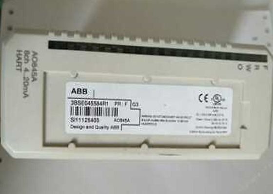 ABB AO845 AS800 ডিজিটাল I O মডিউল 3BSE045584R1 S/R HART 8ch এনালগ আউটপুট মডিউল