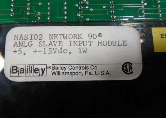 ABB NASI02 এনালগ ইনপুট মডিউল ডিজিটাল নেট 90 15 Vdc 4-20 Ma 1 W