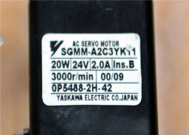 Yaskawa Servo মোটর SGMM-A2C3YK11 20W 3000r / মিনিট শিল্পকৌশল Servo মোটর 2.0A