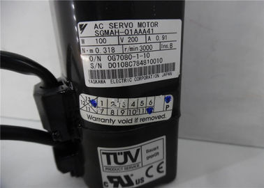 Yaskawa Electric SGMAH-02AAA41 200w এসি সার্ভার মোটর SGMAH01AAA41 200v 3000RPM