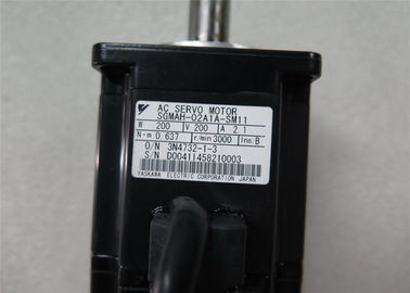Yaskawa servo মোটর 2.1A 200W শিল্পকৌশল Servo মোটর SGMAH-02A1A-SM11