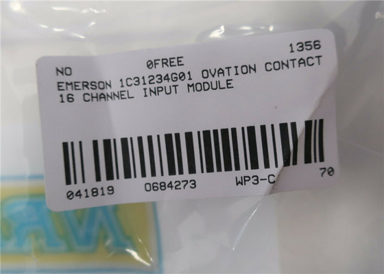 1C31234G01 পিএলসি ইনপুট মডিউল ইমারসন ওয়েস্টিংহাউস এনালগ ইনপুট আউটপুট মডিউল