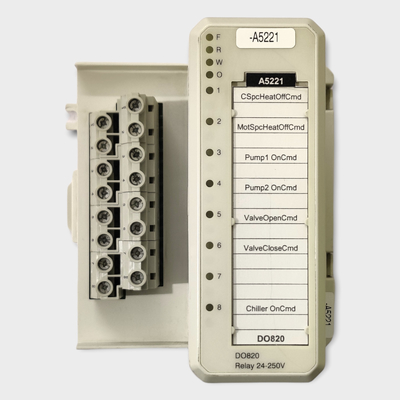 ABB 3BSE013258R1 output channels have 8,DO815 Digital Output 24V 8 ch.