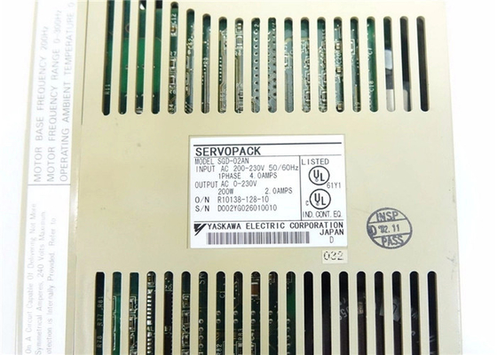 SGD-02AN  Yaskawa Servo Drive Servopack 200W Motor Capacity 200V Supply
