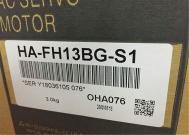 Mitsubishi 100W HA-FH series Servo Motor HA-FH13BG-S1 with Gear GR-S-10 Ratio 1/30