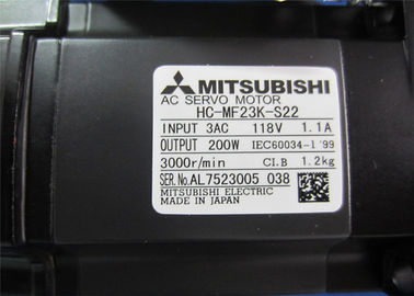 Mitsubishi  Industrial Servo Motor HC SERIES HC-MF23K-S22 200W