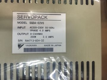 Yaskawa AC Industrial Servo Motor SGDA-02VS 200W 200Volt  3000RPM