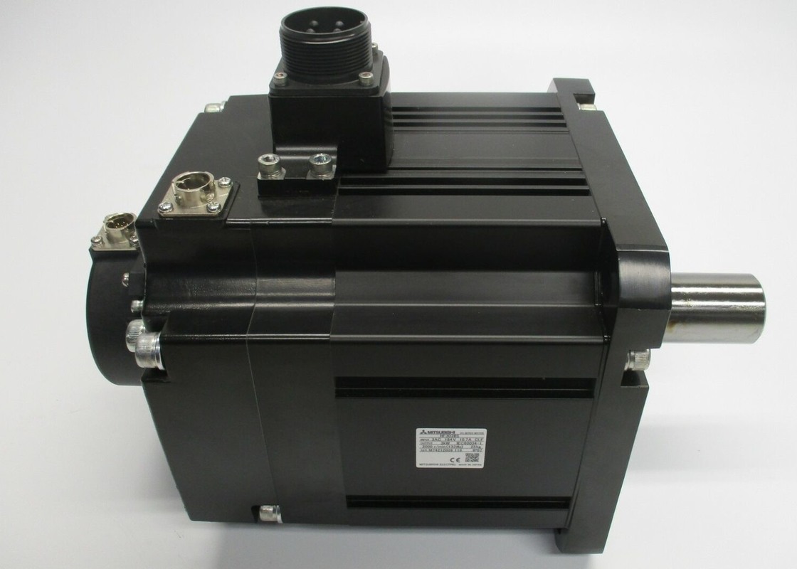 মিতসুবিশি HF303BS-A48 সার্ভো মোটর 12.7 AMP 3 ফেজ 3 KW 2000 RPM 184 V