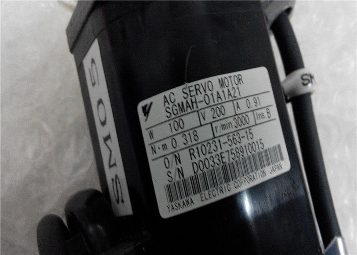 শিল্পকৌশল ইয়াসকাওয়া সামো মোটর 100W 0.91 এ 0.318Nm জাপান এসজিএমএইচএ -01 এ 1 এ 21